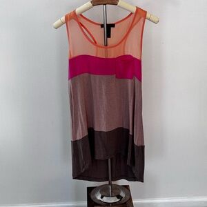 Design History Multicolor Sleeveless Tank Top